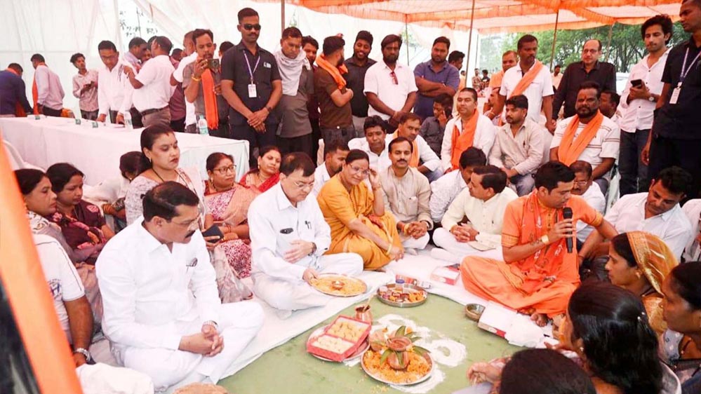 उद्योग मंत्री देवांगन ने 36.75 करोड़ रुपये की जलप्रदाय योजना विस्तार परियोजना का किया भूमिपूजन