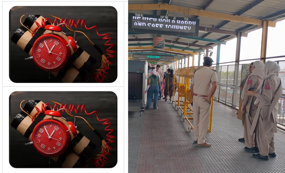 खालिस्तान नेशनल आर्मी के नाम से धमकी भरा मेल, दिल्ली जाने वाली ट्रेन में धमाके की चेतावनी