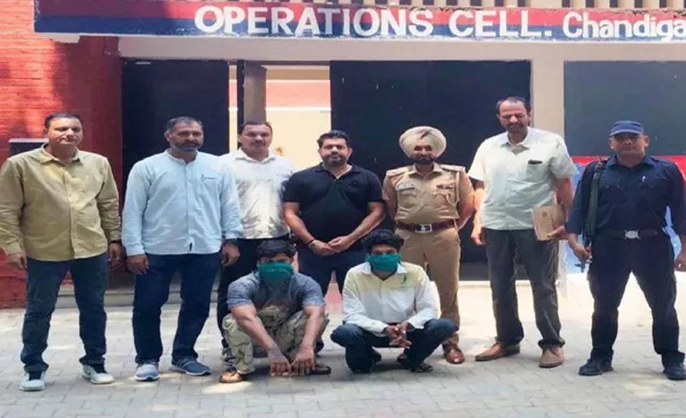 अंतरराज्यीय हथियार तस्करी गैंग पर पुलिस का शिकंजा, चंडीगढ़ से 3 आरोपी दबोचे गए