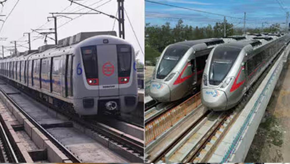 दिल्ली से मिनटों में पहुंचेंगे सोनीपत-पलवल, मेट्रो और नमो भारत विस्तार योजना को मिली रफ्तार