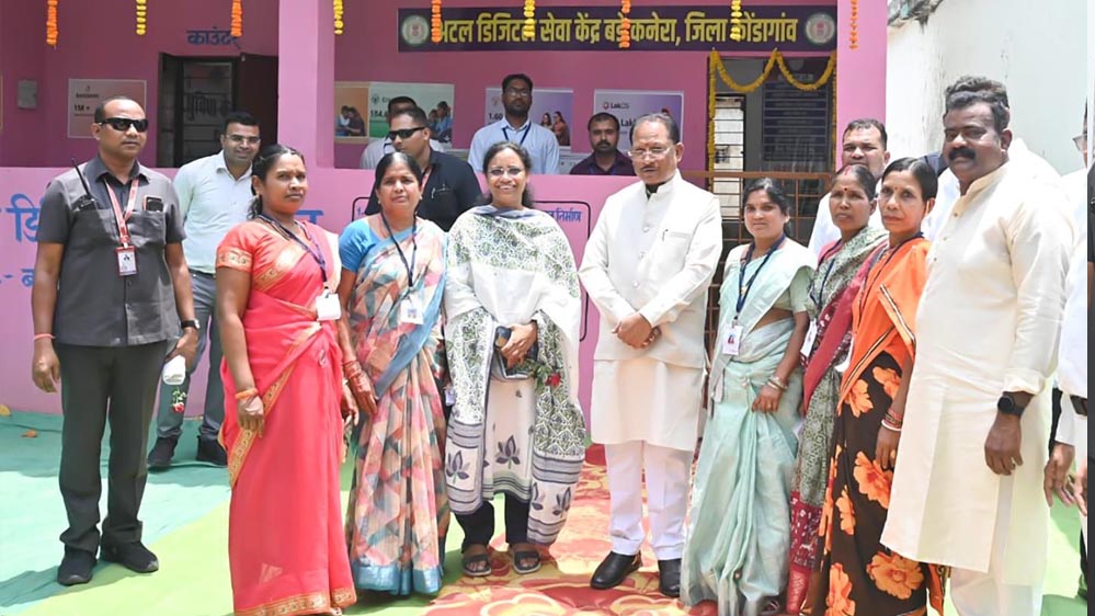 डिजिटल सरकार अब गाँव के द्वार, बड़ेकनेरा का ‘सेवा सेतु’ मॉडल बना सुशासन की नई मिसाल : सीएम विष्णुदे