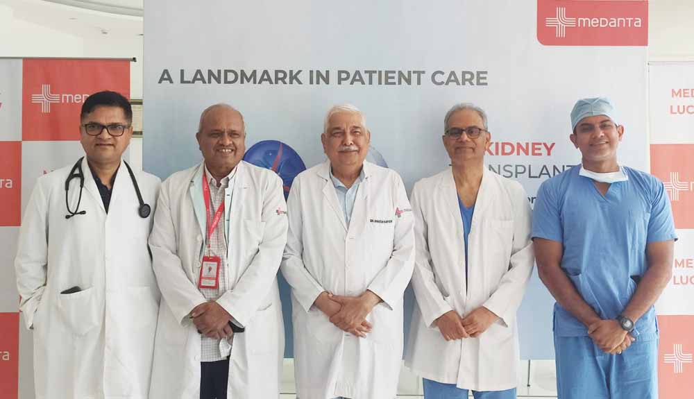 Medanta Lucknow Achieves Milestone of 400th Successful Kidney Transplant, Giving Patients a New Lea