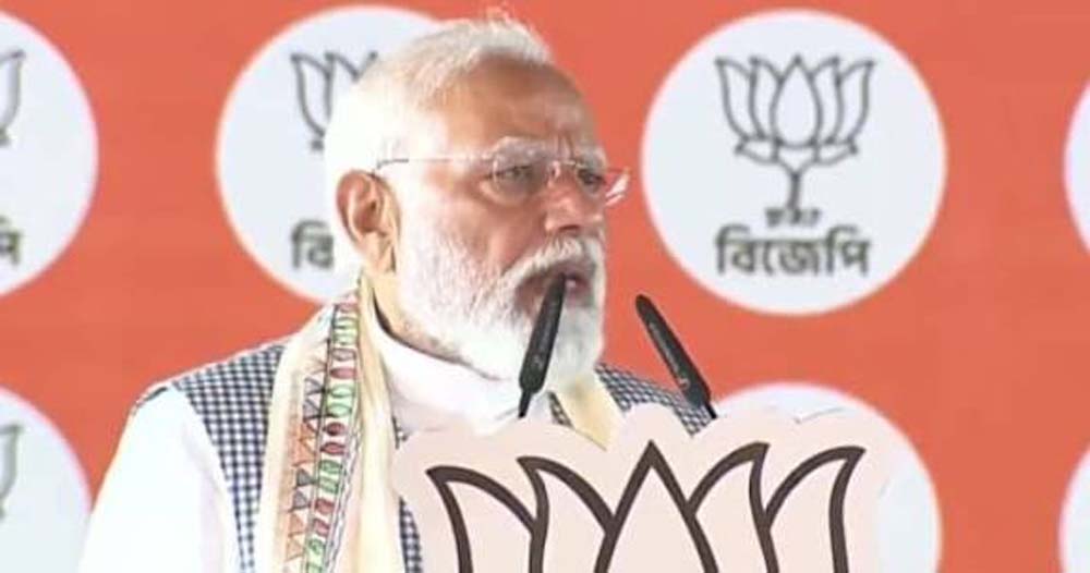 ‘कांग्रेस ने बंटवारे के समय बंगाल को बेसहारा छोड़ा’ कोलकाता से पीएम मोदी का बड़ा बयान