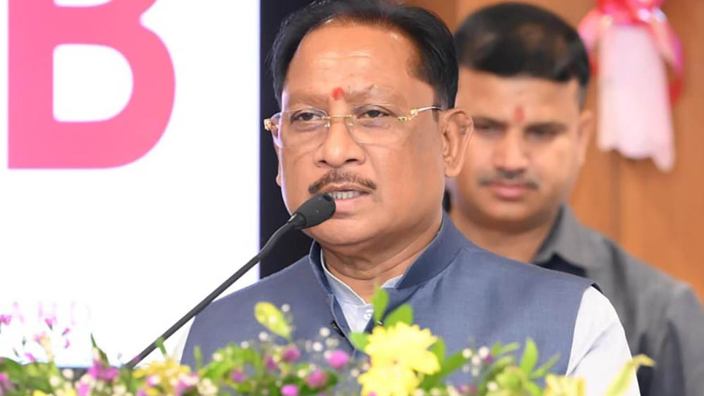 मुख्यमंत्री विष्णु देव साय ने छत्तीसगढ़ गृह निर्माण एवं अधोसंरचना विकास मंडल के नए लोगो का किया विम