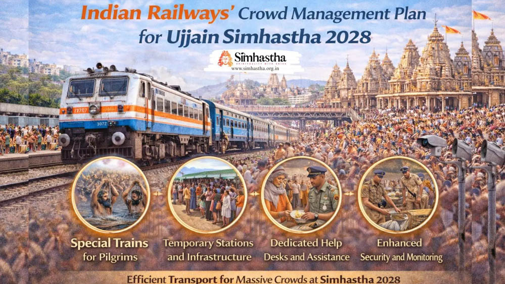 सिंहस्थ 2028 से पहले बड़ा चुनौतीपूर्ण सवाल, GRP में भारी स्टाफ की कमी; कैसे संभलेगी भीड़?