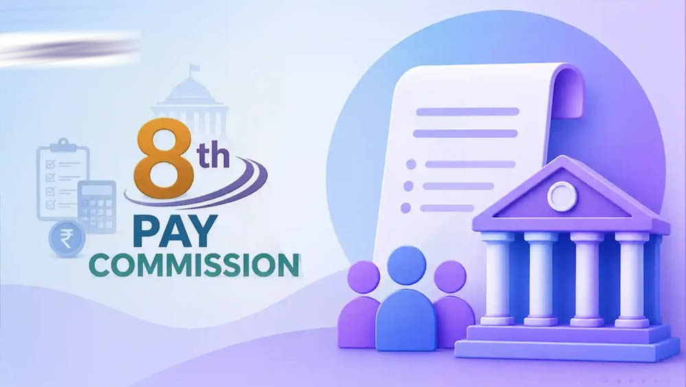 सरकारी कर्मचारियों के लिए खुशखबरी! 8वें वेतन आयोग से पहले बड़ा फैसला संभव, जानें ताजा अपडेट