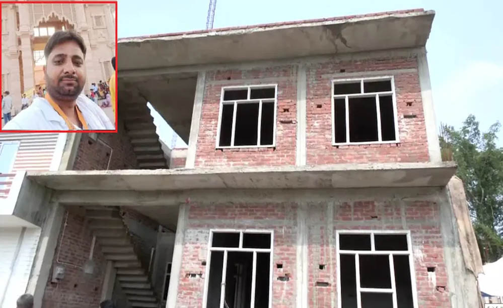लवकुश की कमाई सिर्फ ₹12 हजार, फिर भी VIP एरिया में बन रहा घर, तस्वीरों ने बढ़ाए सवाल