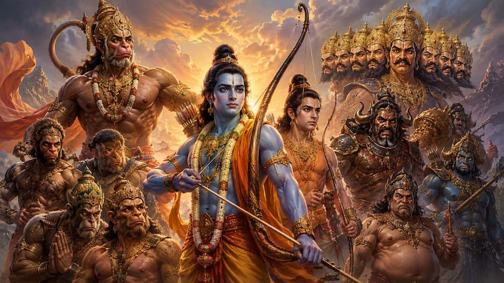रामायण के वीर योद्धा: लक्ष्मण, बाली, अंगद और सुग्रीव का पराक्रम