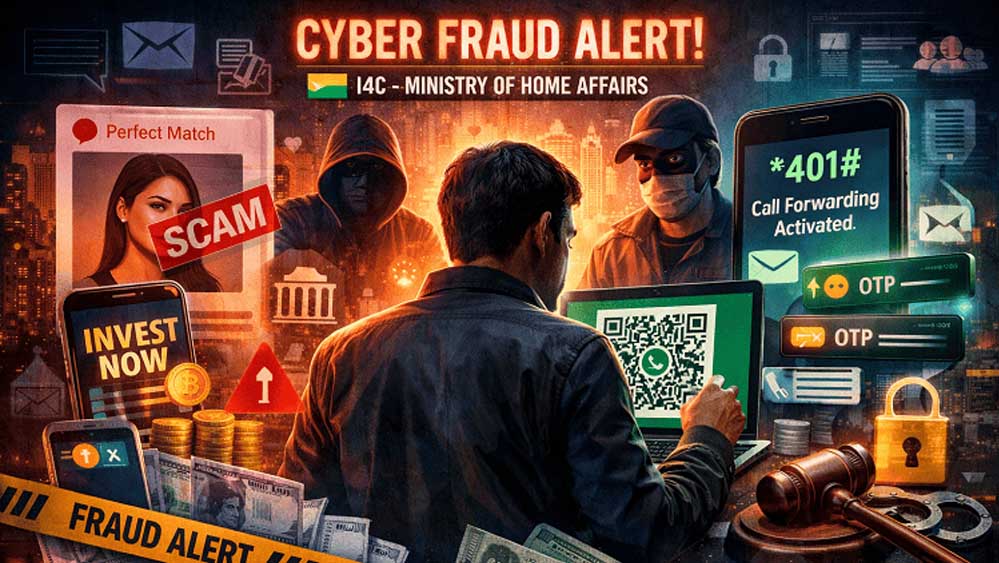 Cyber Fraud का बढ़ता जाल: पंजाब में करोड़ों की ठगी, निवेश और वीजा के नाम पर लोगों को बनाया शिकार