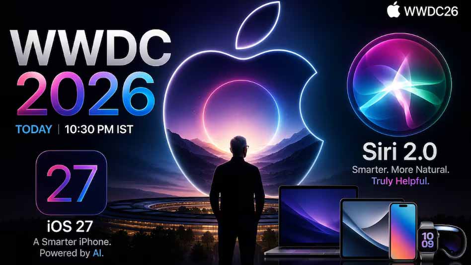 Siri से iOS 27 तक बड़ा बदलाव, WWDC में Apple दिखा सकता है AI का नया चेहरा