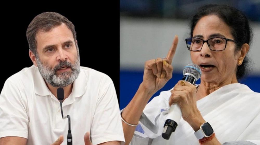 एक मंच पर साथ, मैदान में आमने-सामने! कांग्रेस और ममता के रिश्तों पर उठे सवाल