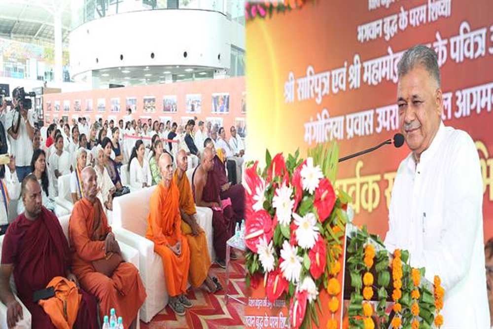 भगवान बुद्ध के करुणा, शांति और वैश्विक बंधुत्व के संदेश को विश्वभर में आगे बढ़ा रहे हैं प्रधानमंत्र