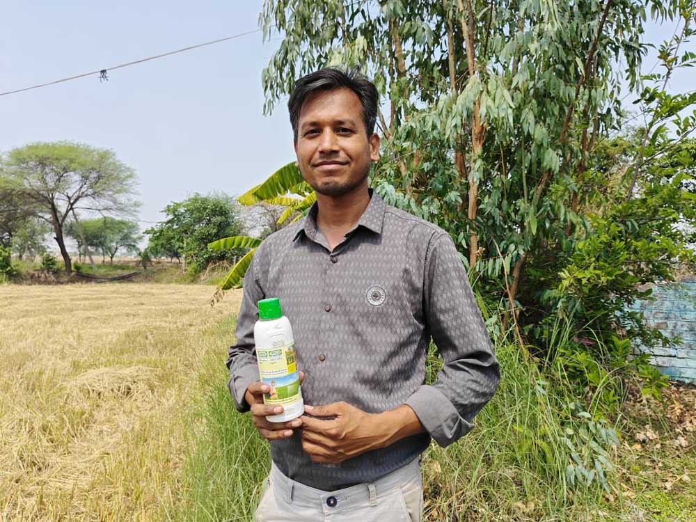 नैनो तकनीक से शैलेंद्र ने पकड़ी आधुनिक खेती की राह, बने मिसाल