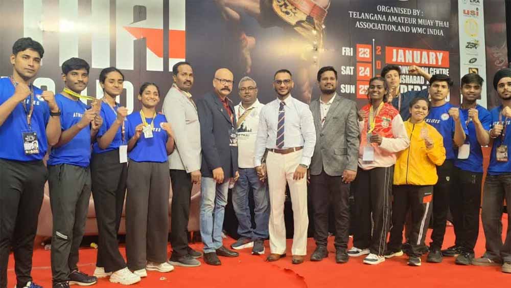 36 खिलाड़ियों के दल ने बढ़ाया प्रदेश का मान, नेशनल यूथ म्यूथाई में जीते 17 मेडल