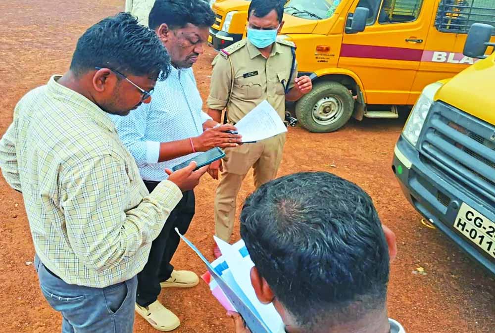 51 स्कूल बसों की जांच, 5 नियमों का उल्लंघन करती मिलीं; कार्रवाई कर काटे चालान