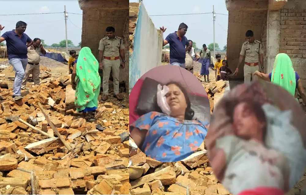 CG में कच्ची दीवार बनी काल, दो मासूमों की मौत, महिला की हालत नाजुक