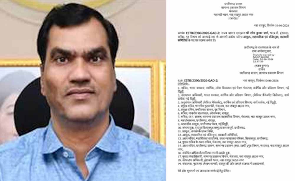 गृह सचिव रमेश कुमार की नई नियुक्ति, अब संभालेंगे सहकारिता एवं रजिस्ट्रार विभाग के आयुक्त का पद