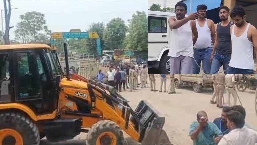 भाजपा नेता पर हमले के बाद रज्जाक पर चला बुलडोजर, कोरबा में प्रशासन की बड़ी कार्रवाई