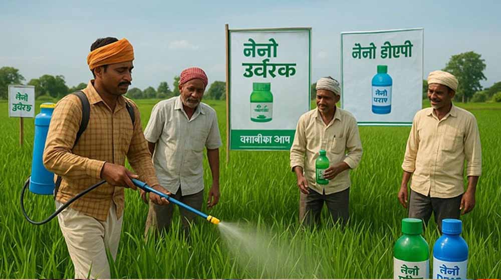 ’मुख्यमंत्री साय के सुशासन में किसानों को समय पर मिल रही कृषि आदान सामग्री’