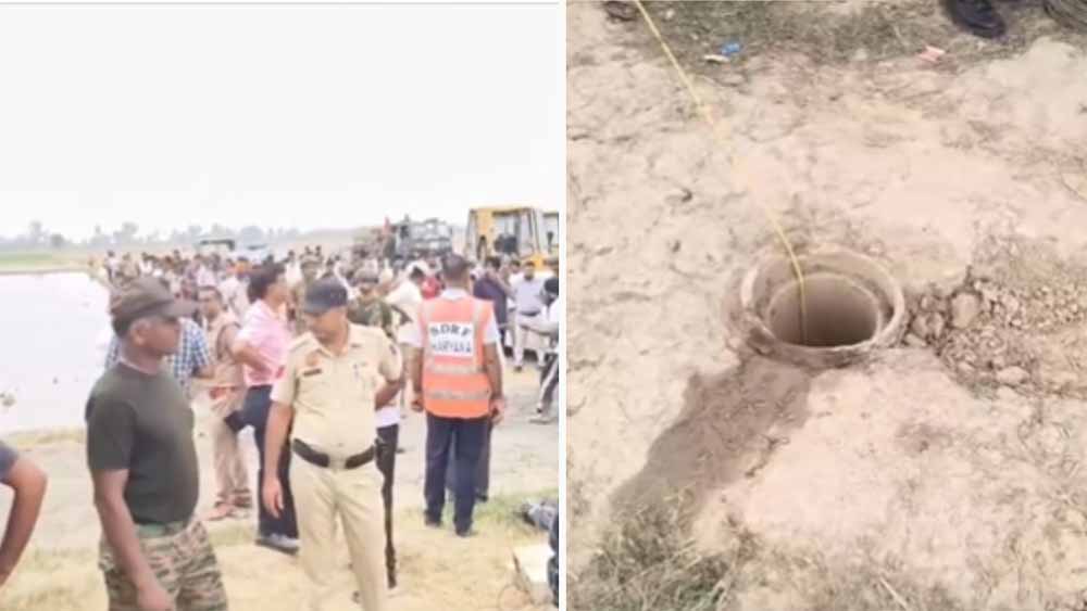 हरियाणा के अंबाला में बड़ा हादसा, 220 फीट गहरे बोरवेल में गिरा 3 वर्षीय बच्चा
