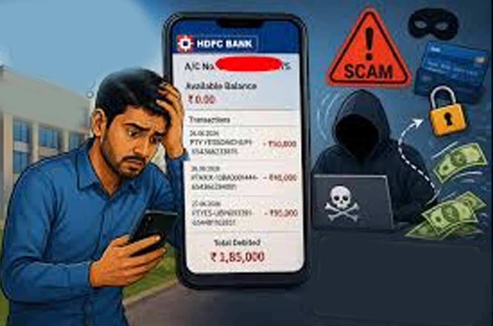 मोबाइल नोटिफिकेशन बना जाल, यमुनानगर में ASI के खाते से लाखों रुपये गायब