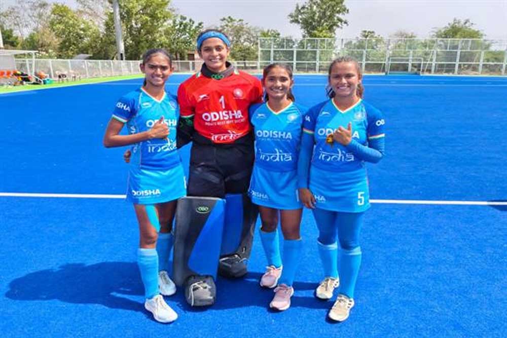 आशीष की हैट्रिक और कप्तान केतन के गोल से भारत ने रचा इतिहास; मुख्यमंत्री ने युवा खिलाड़ियों को बताय