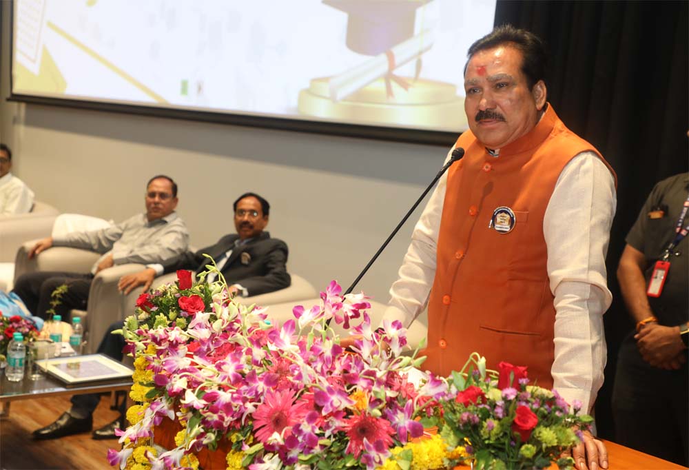 संत शिरोमणि रविदास ग्लोबल स्किल्स पार्क में मई-2025 बैच का वैलेडिक्टरी समारोह में प्रशिक्षणार्थियों