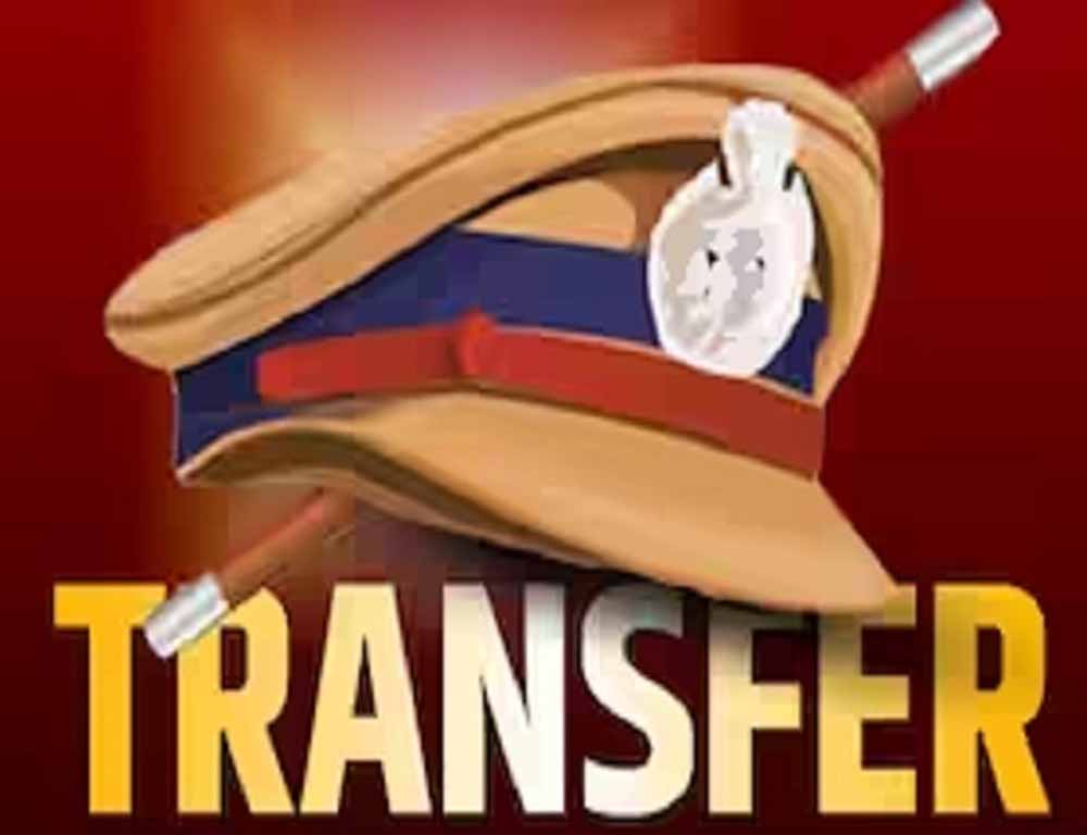 मध्य प्रदेश पुलिस विभाग में तबादलों की लिस्ट जारी, 1 IPS समेत 64 SPS अधिकारी हुए ट्रांसफर