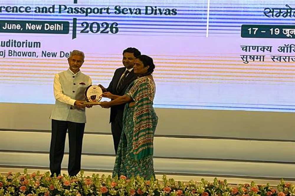 5 लाख से कम पासपोर्ट सत्यापन श्रेणी में प्रथम स्थान प्राप्त कर रचा कीर्तिमान