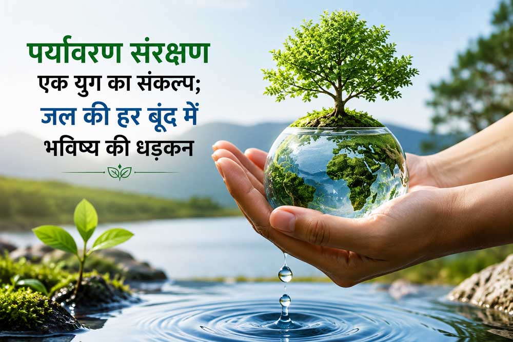 जल की हर बूंद में बसती है आने वाले कल की धड़कन, संरक्षण पर जोर