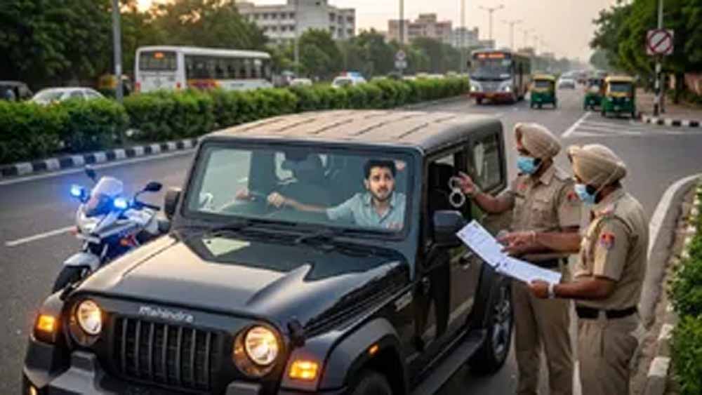 ट्रैफिक नियम तोड़ने वालों पर सख्ती, रेड लाइट कूदने और शराब पीकर गाड़ी चलाने पर सीधा कोर्ट समन