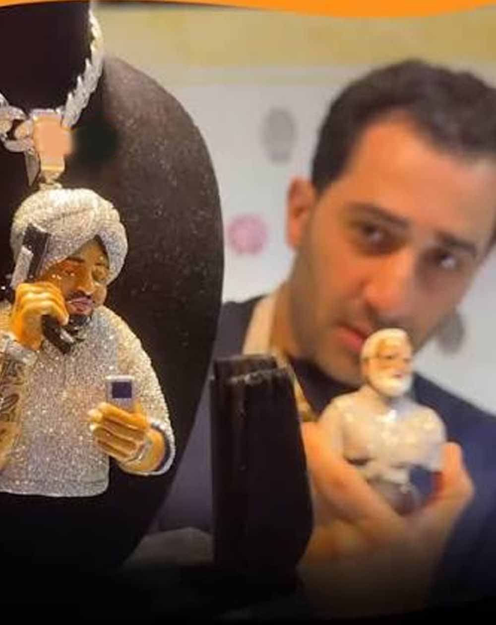 रिवाल्वर थीम और लग्जरी पेंडेंट की चर्चा, यूएस ज्वेलरी शो में दिखा सिद्धू मूसेवाला का अनोखा अंदाज