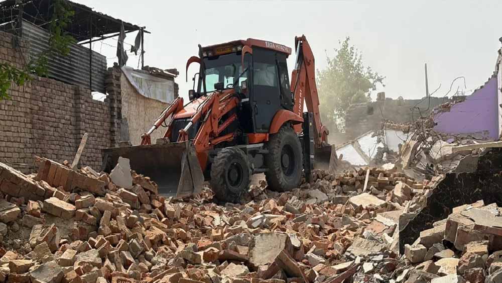 पंजाब में नशे के खिलाफ सख्ती, बठिंडा में तस्कर की अवैध संपत्ति ध्वस्त