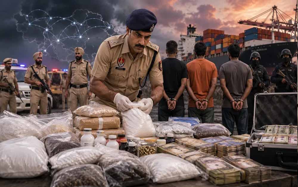 Punjab Police Action: ड्रग माफिया की आर्थिक कमर तोड़ने की तैयारी, 73 हवाला ऑपरेटर दबोचे, 830 करोड़ 