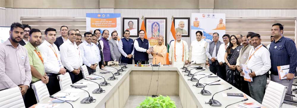 गांव-गांव तक हाई स्पीड डिजिटल कनेक्टिविटी पहुंचाने के लिए मुख्यमंत्री ने किया प्रोजेक्ट गंगा का शुभ