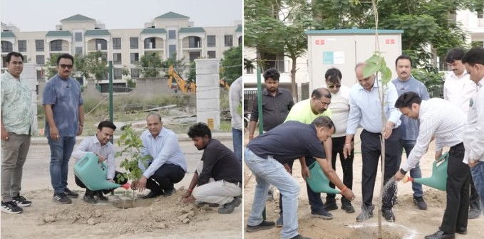 Massive Plantation Drive at Omaxe Metro City on World Environment Day, Pledge taken for 10,000 Sapl