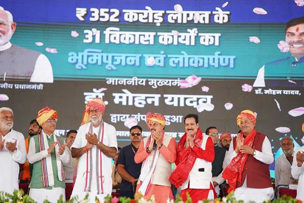 तीसरे चरण में प्रदेश में जल संवर्धन के 10 हज़ार 514 करोड़ के 3 लाख 62 हज़ार कार्य पूर्ण