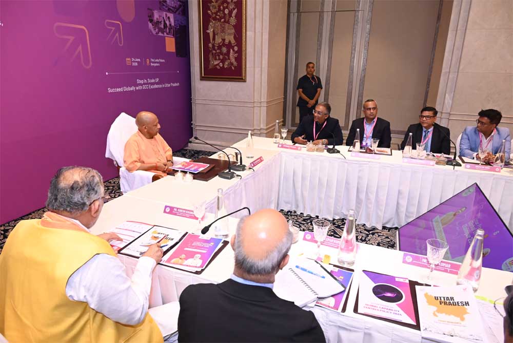 जीसीसी, टेक्नोलॉजी, रियल एस्टेट, स्टार्टअप और मानव संसाधन क्षेत्र के दिग्गजों ने योगी सरकार की नीति