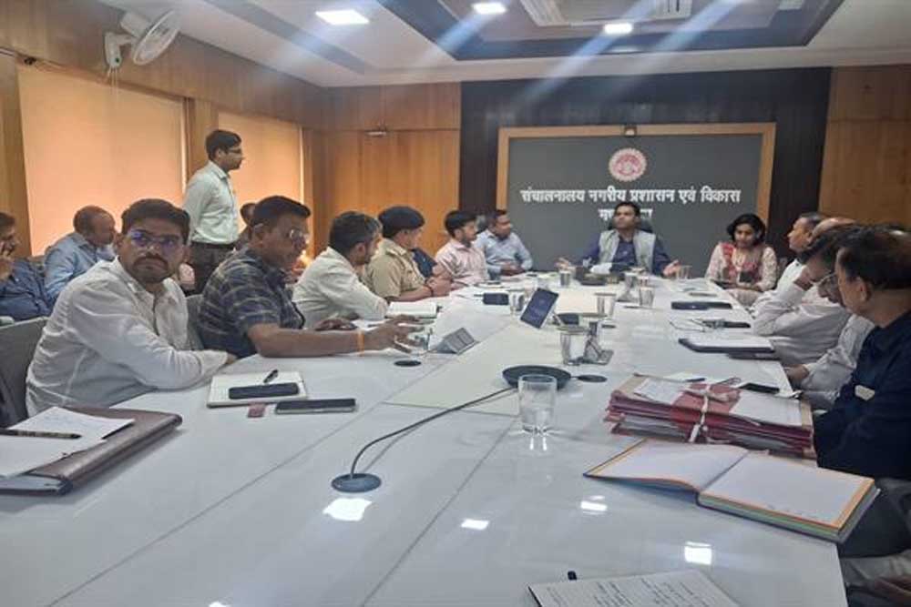 भोपाल मेट्रो परियोजना के स्टेकहोल्डर्स की कोऑर्डिनेशन बैठक हुई