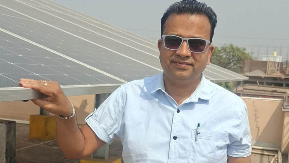 प्रधानमंत्री सूर्य घर योजना से राजनांदगांव का साहू परिवार बना ऊर्जा आत्मनिर्भर, बिजली बिल से मिली र