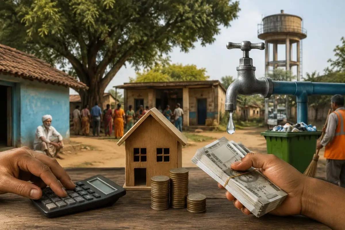 शहरों की तर्ज पर अब गांवों में टैक्स व्यवस्था, कैबिनेट की मंजूरी के बाद होगा लागू