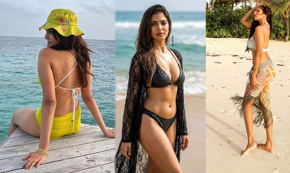 बिकिनी में मालविका मोहनन ने ढाया कहर, 32 की उम्र में बोल्ड अवतार ने सोशल मीडिया पर मचाई सनसनी