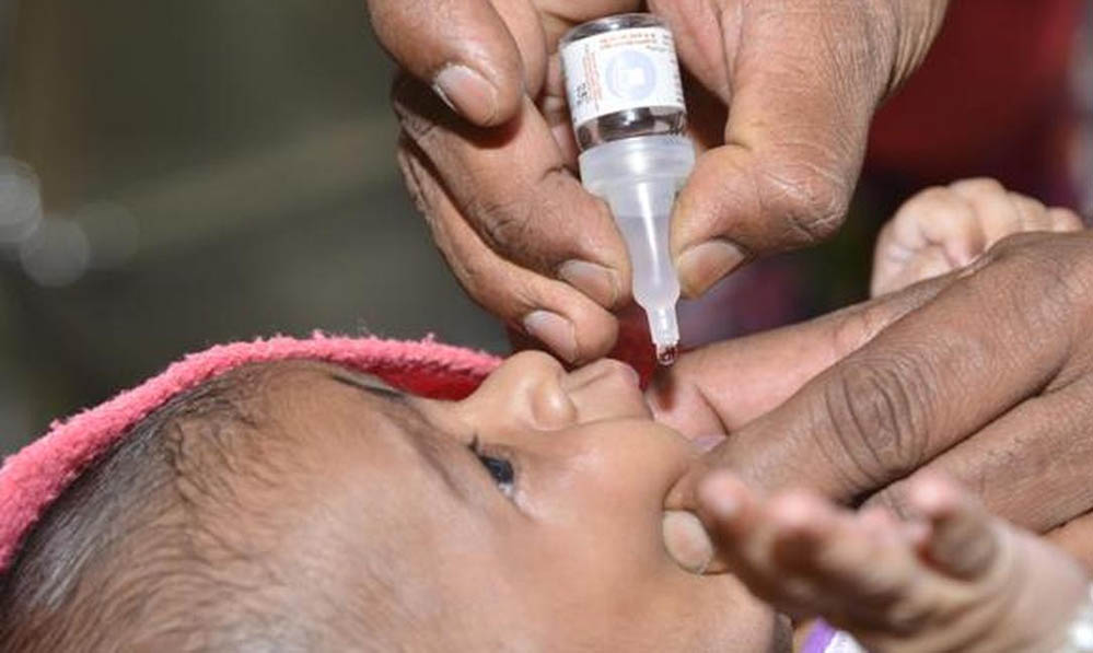 राष्ट्रीय पल्स पोलियो अभियान सफल, 1.06 करोड़ से अधिक बच्चों को पिलाई गई पोलियो वैक्सीन