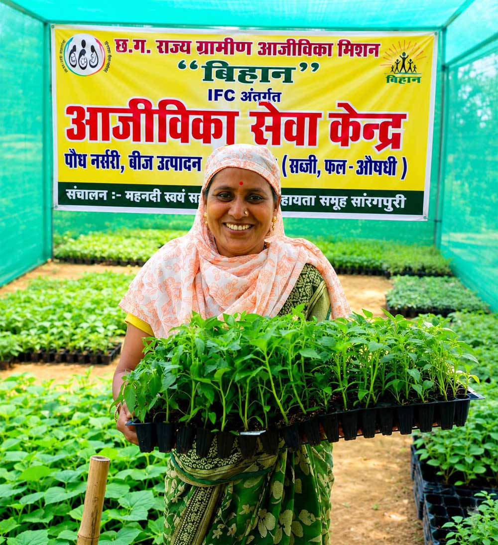 गुणवत्तापूर्ण पौधों से बढ़ रही आय और आत्मनिर्भरता