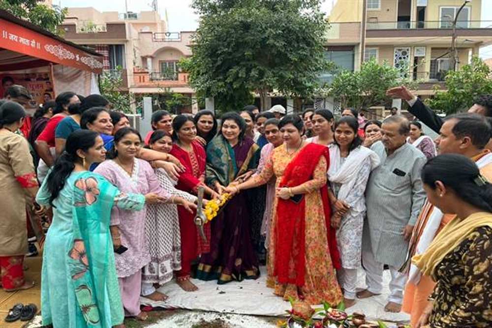 गोविंदपुरा विधानसभा में 46 लाख रुपए की लागत के विभिन्न विकास कार्यों का हुआ भूमि-पूजन