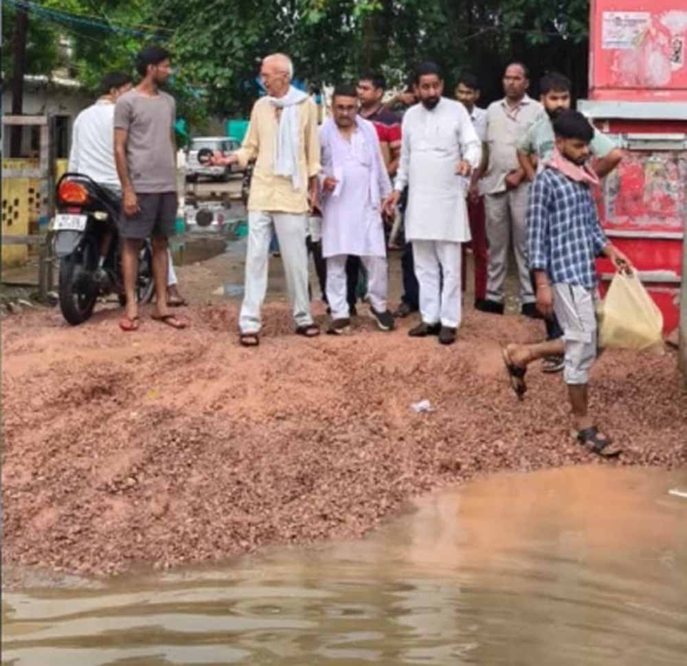 बारिश ने खोली अस्पताल की पोल! गोहद सिविल अस्पताल में भरा पानी, प्रसूति वार्ड कराया गया खाली